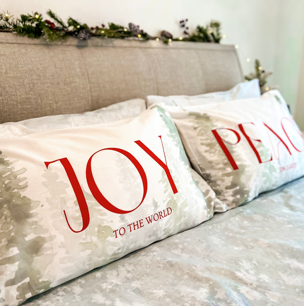 JOY & PEACE Pillowcase Set