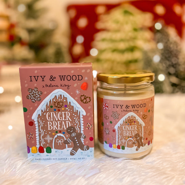 Ivy & Wood - Gingerbread  Christmas Candle