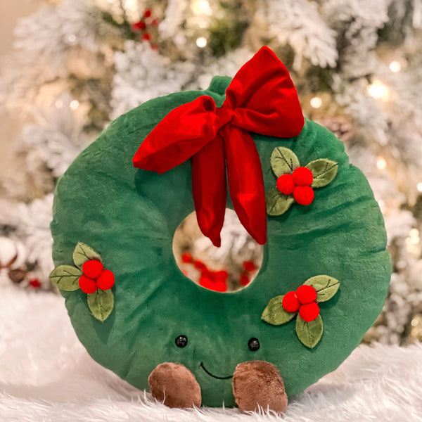 Christmas Wreath Plush Toy