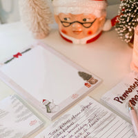 Christmas Notepad 6" x 4" - Blank