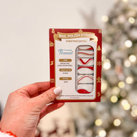 Candy Cane Nail Wrap - Christmas Laurel & Co. x Personail
