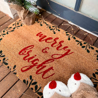 Merry & Bright Doormat