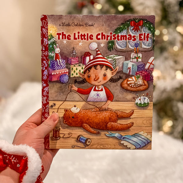 LGB The Little Christmas Elf Hardcover Book