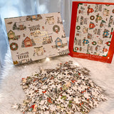 *CLEARANCE* Christmas Houses 1000 Piece Puzzle
