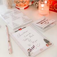 Christmas Notepad 6" x 4" - Blank