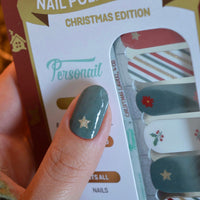 Christmas Laurel Nail Wrap - Christmas Laurel & Co. x Personail