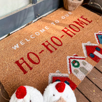 Welcome to our HO-HO-HOME Doormat